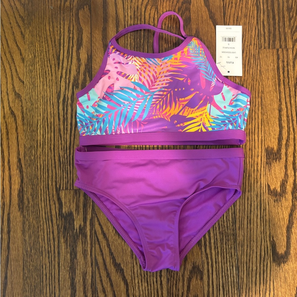 NWT Girls Lands End Bathing Suit